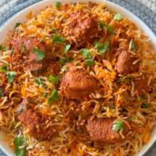 10. Chicken Tikka Biryani.