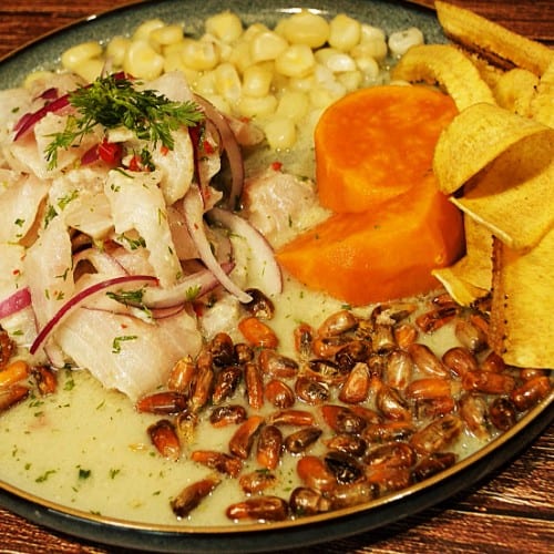 Classic Ceviche Peruano.