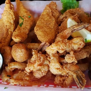 Fried Catfish & Shrimp Combo