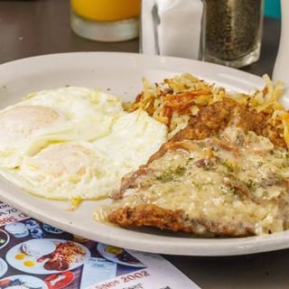 Chicken Fried Steak & Eggs