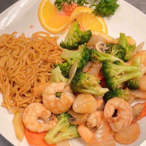 Shrimp Hibachi.