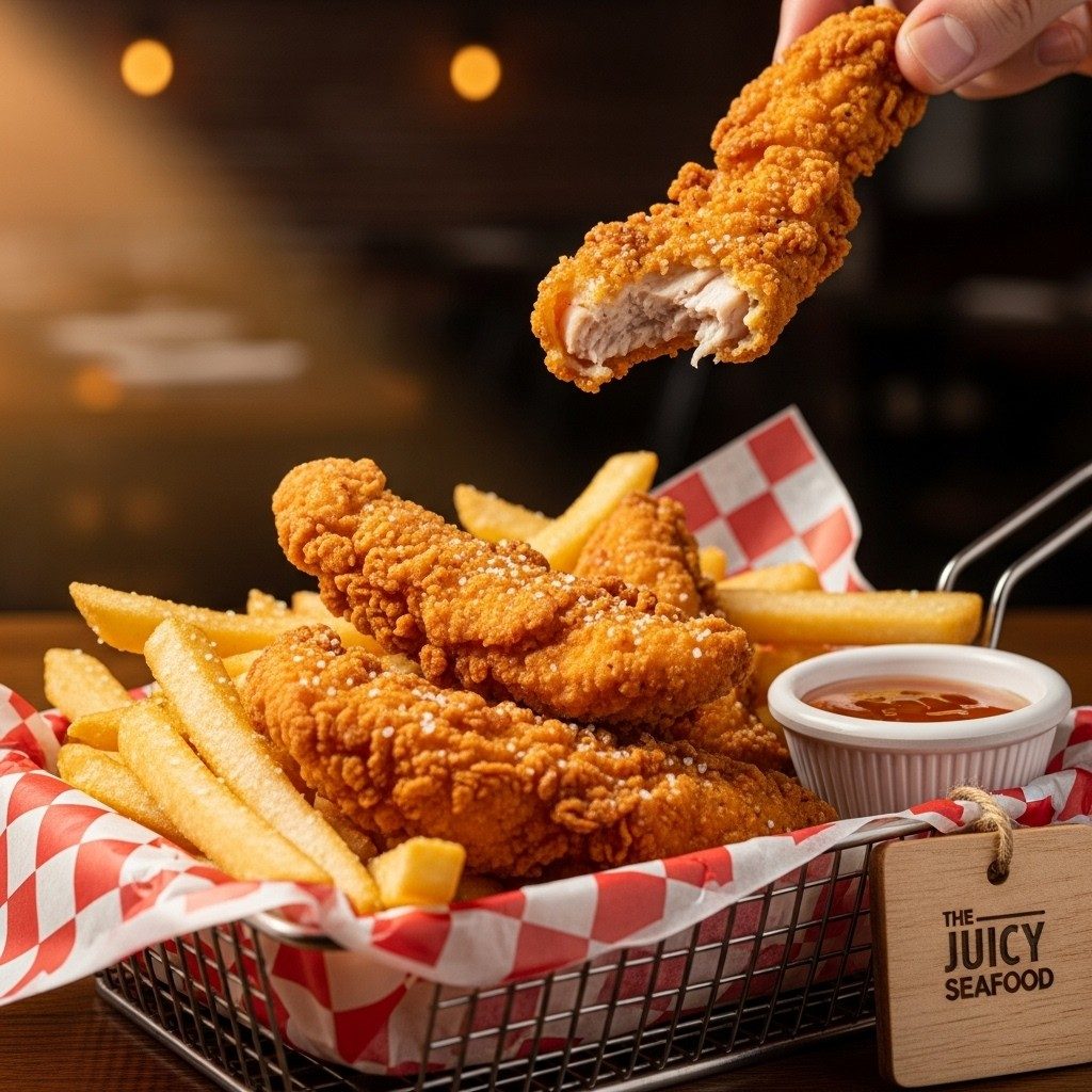 Chicken Tender Basket.