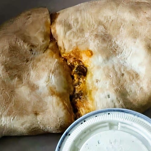 Spicy Taco Calzone.