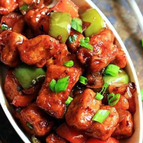 Chili Paneer.