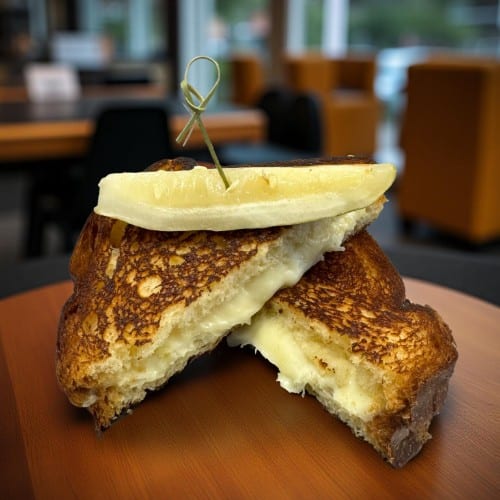 Button Rock Grilled Cheese Sandwich.