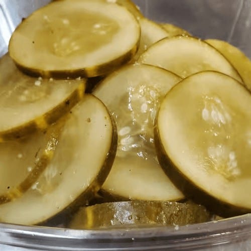 Pickle Whole (Sliced Up).