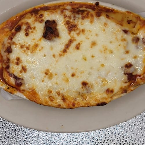 Ravioli with Sausage.