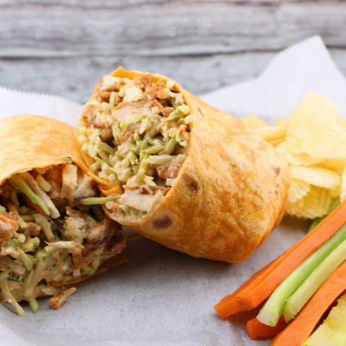 Buffalo Chicken Wrap.