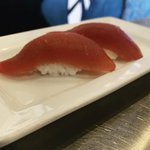 Fresh Tuna Nigiri.