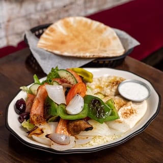 Vegetable Kebab Platter