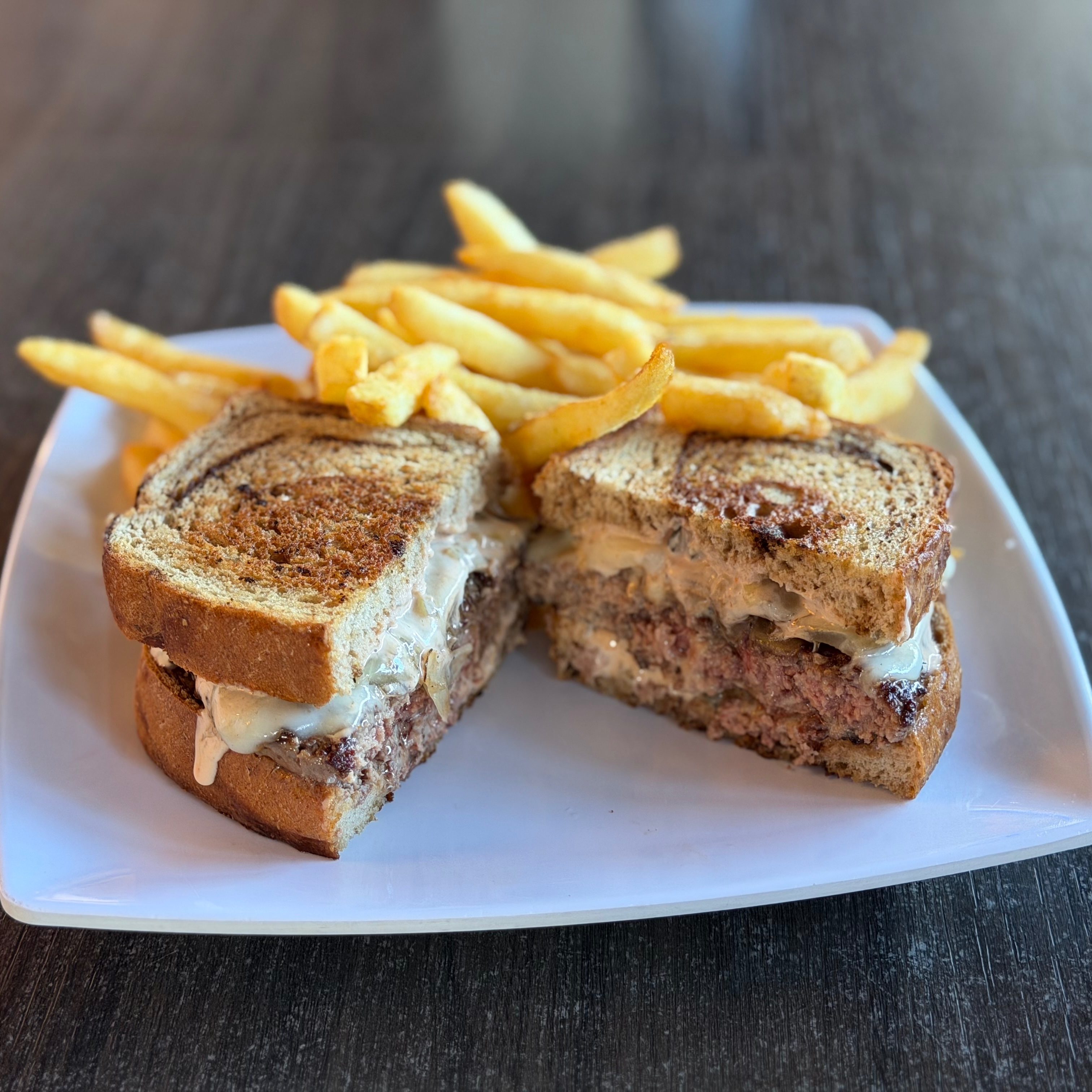 Patty Melt Burger.