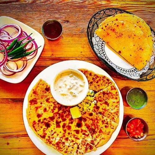 Hydrogen Bomb Paratha.