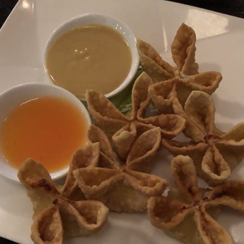 Crab Meat with Cheese.