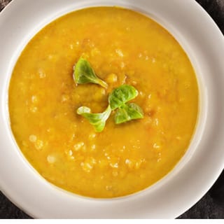 Yellow Lentil Soup (Gluten Free and Vegan)
