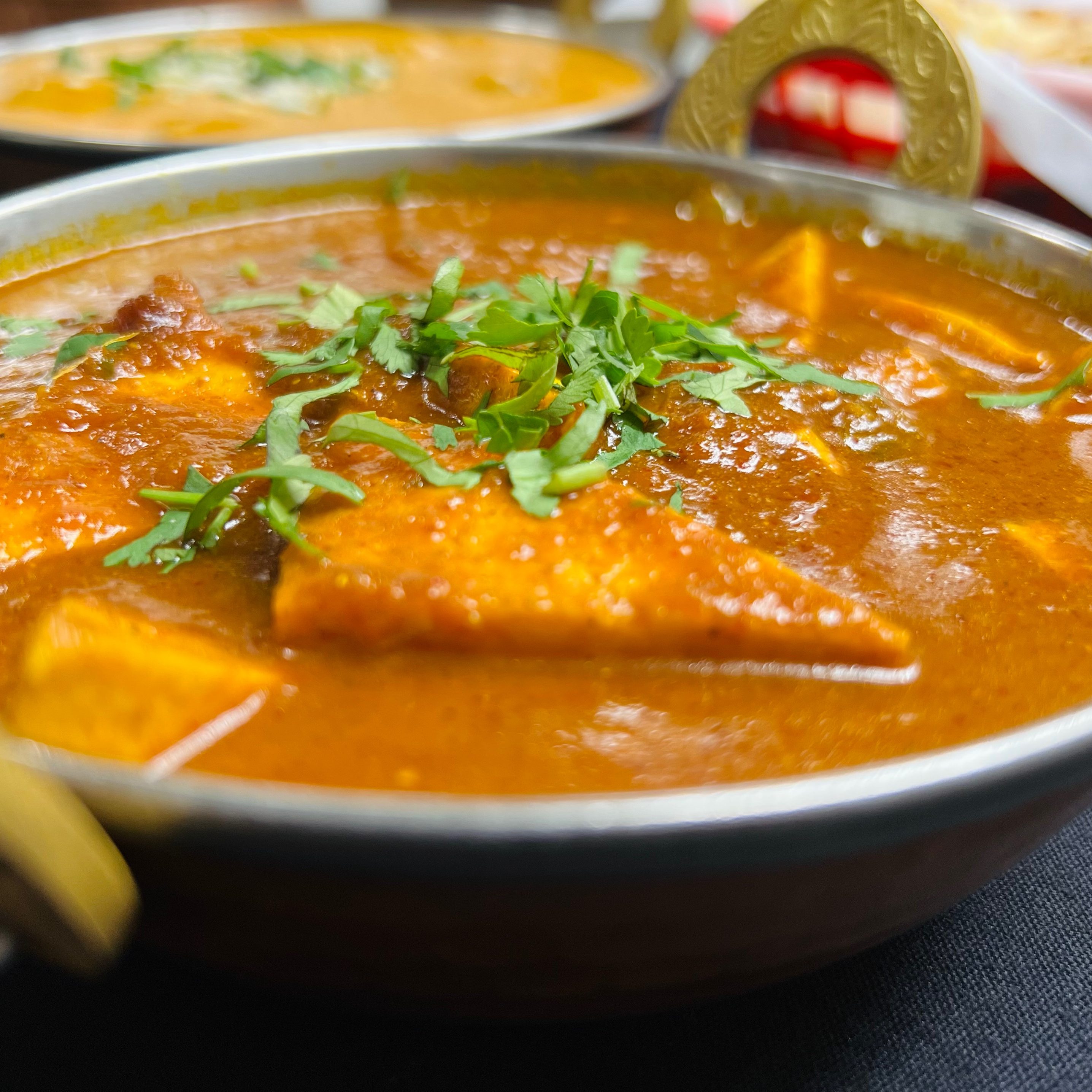 Paneer(Homemade Cheese) Honey Curry (GF).