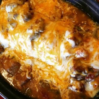 Smothered Breakfast Burrito