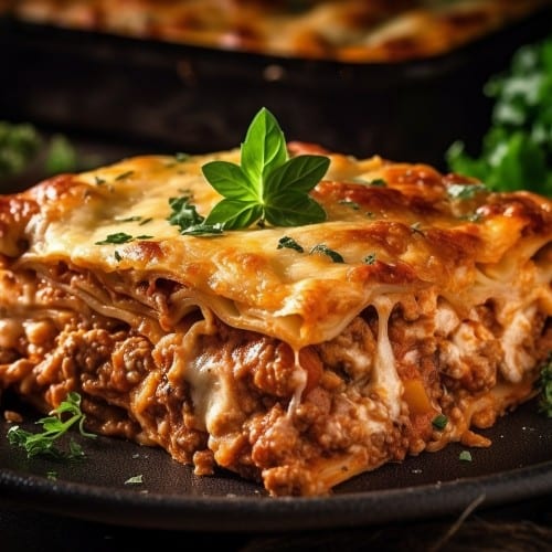 Meat Lasagna.