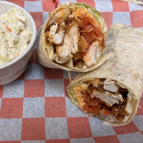 "Dippin" Chicken Wrap.
