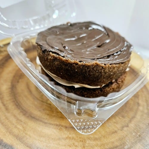 Double Chocolate Cake.