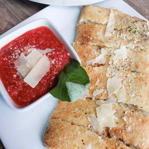 Cheese Bread & Marinara.