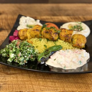 Chicken Kabob Platter