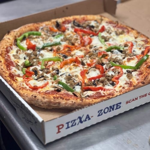 (14") Cauliflower Crust Freight Car.