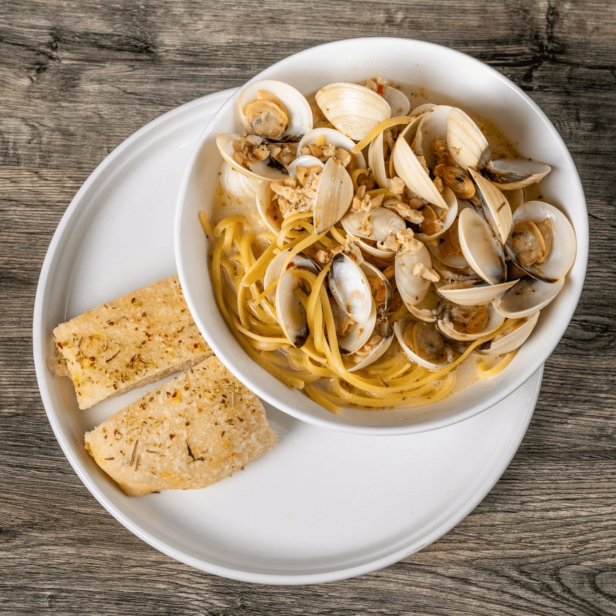 Linguine with Clams.