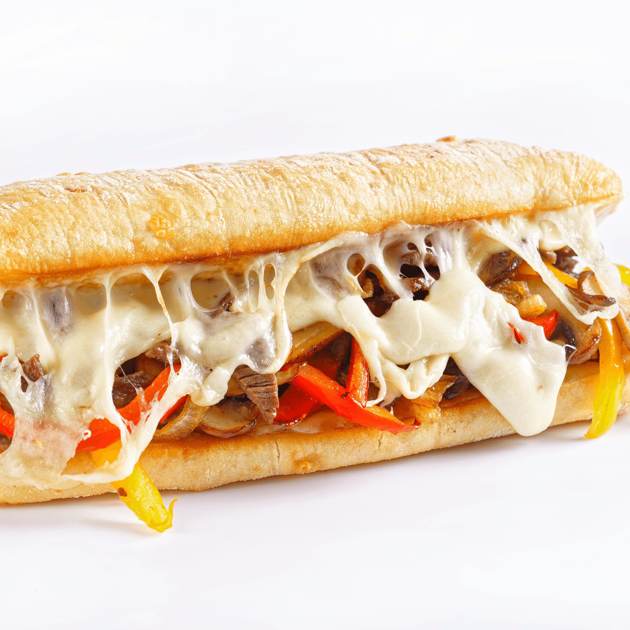 Steak, Fried Onion & Sauce Sub.