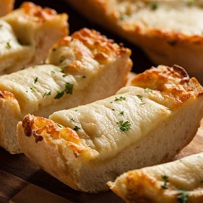 Garlic Bread with Cheese.