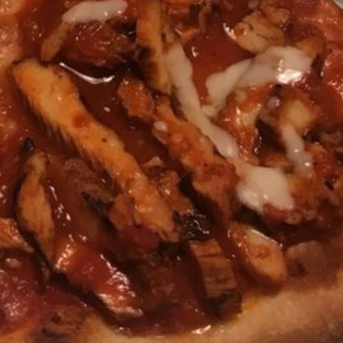 Large 16" Buffalo Chicken Pizza.