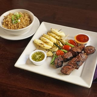 Teriyaki Grilled Beef Skewers