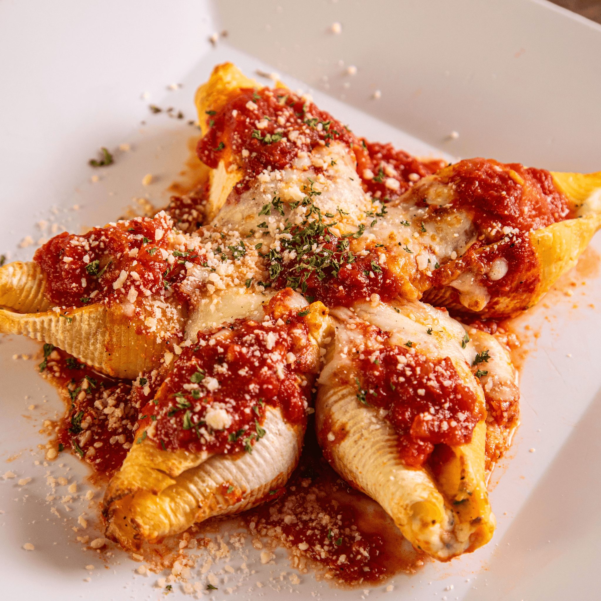 Baked Stuffed Shells.