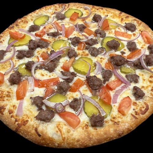 Medium The Original Burger Pizza.