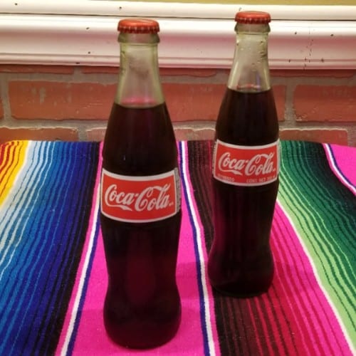 Coca Cola Pop Soda (Glass Bottle).