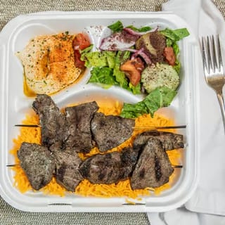 Beef Shish Kebab Entree