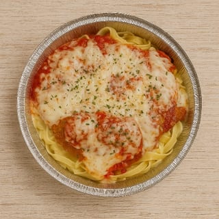 Spaghetti Veal Parmesan