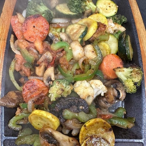 Vegetarian Fajitas.