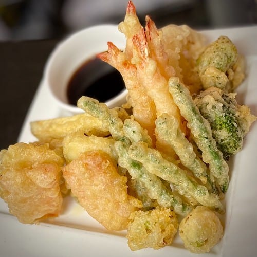 Shrimp & Veggies Tempura.