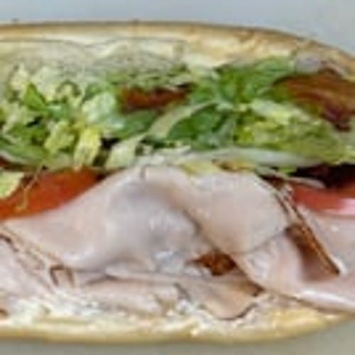 Turkey Club Hoagie.