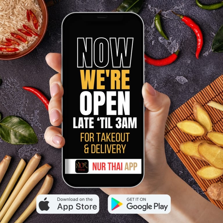 Nur Thai Astoria Open Late for Takeout & Delivery