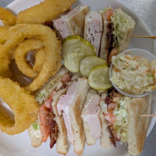 #1 Sliced Turkey Sandwich.