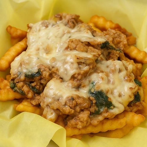 Alfredo Chicken Fries.