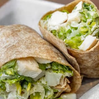Grilled chicken caesar wrap