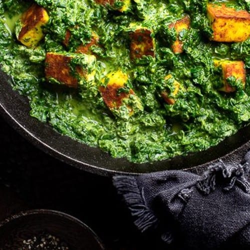 Saag Paneer.