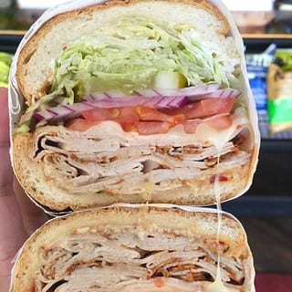 Salsalito Turkey Sandwich - Hot.