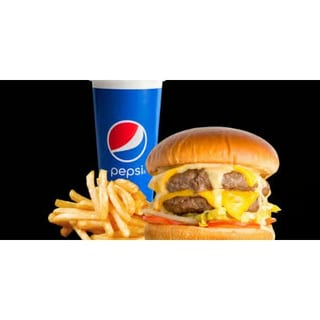 Double Cheese Burger Combo