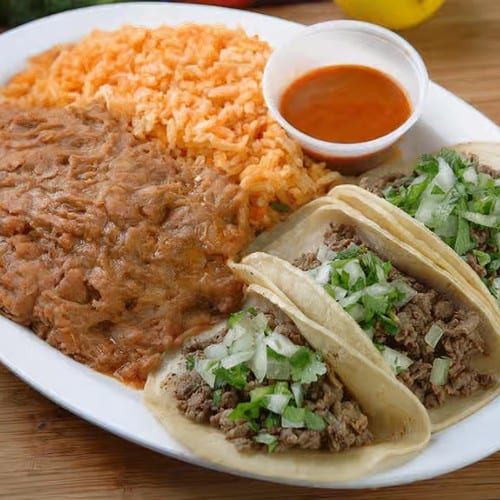 Taco Joe Plate.