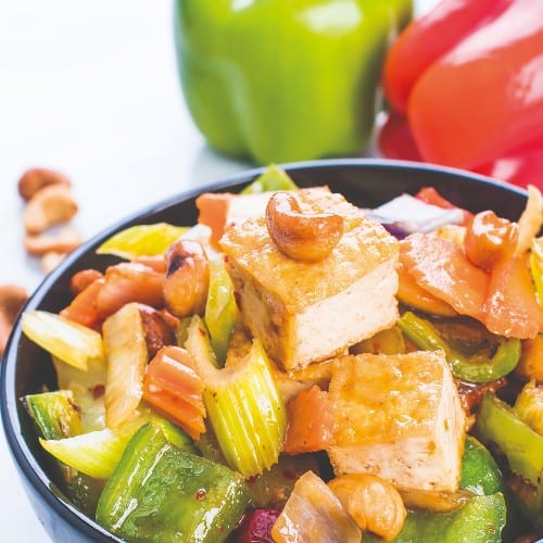 VG Cashew Nut Tofu.