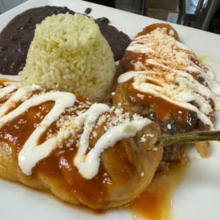 Classic Chile Rellenos Dinner