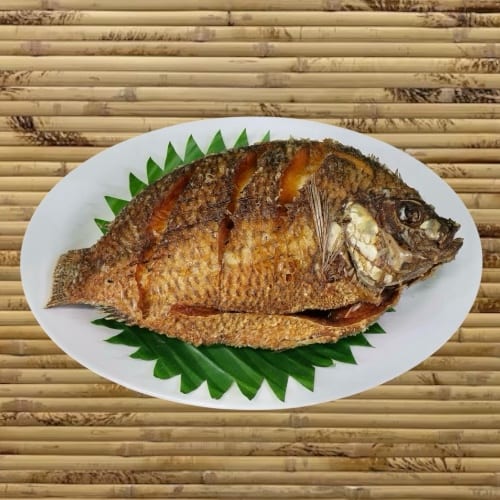 FRIED TILAPIA.